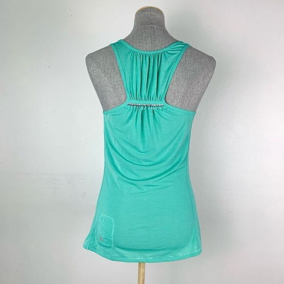 Lululemon Ruffle Detail Tank Turquoise - Picture 5 of 8